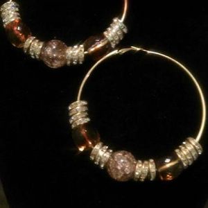 Basketball ball wives earrings