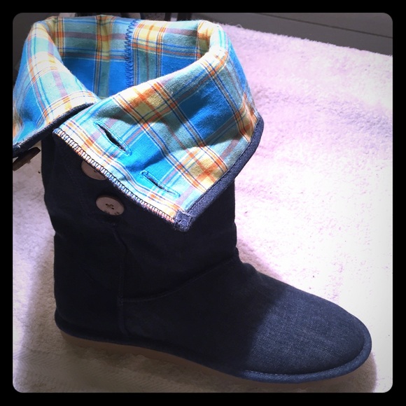 🔵 Pair of boots ugh denium