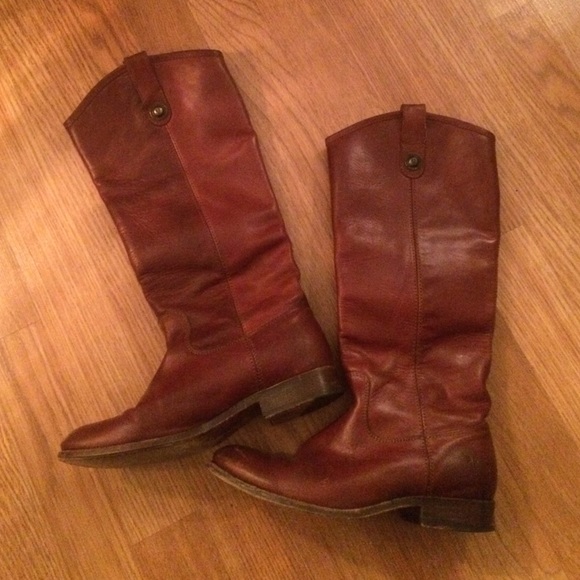 Frye Melissa leather riding boot