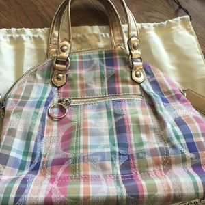 Authentic Coach purse with dust bag.