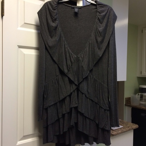 Long cotton wrap sweater by Grace Elements