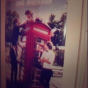 New One direction take me home tour poster
