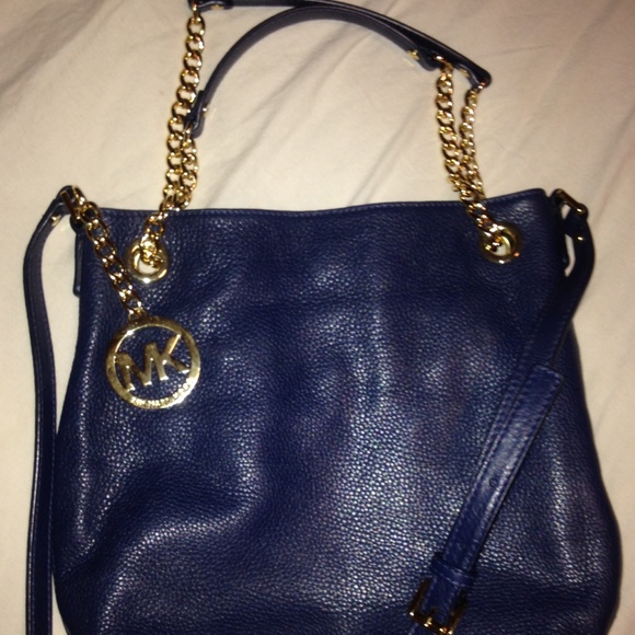 Authentic Michael Kors Navy purse