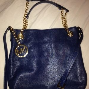 Authentic Michael Kors Navy purse