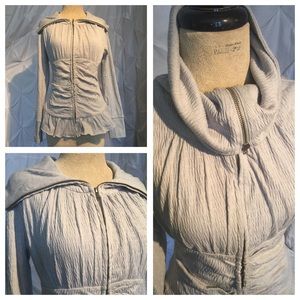 Anthropologie Eloise gray cardigan size M-NWOT