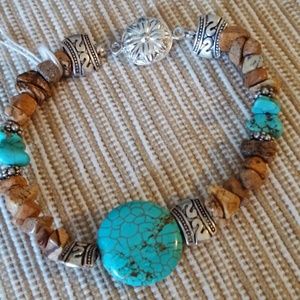 Semi precious gemstone bracelet