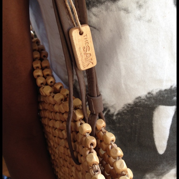 The Sak Elliot Lucca Wood Bead Purse - Picture 2 of 4