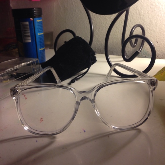 Clear AA granny glasses