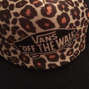 Cheetah print Vans SnapBack