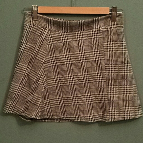 Plaid skirt