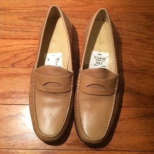 Cole Haan Laurel Moc leather penny loafers