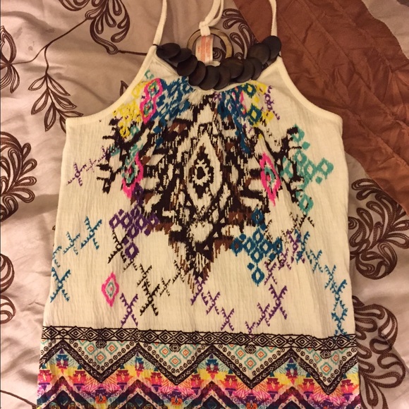 SOLD! Indian print tank top
