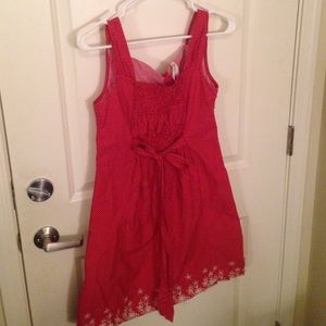 Anchor Blue Red Small Dress