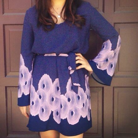 Floral boho dress