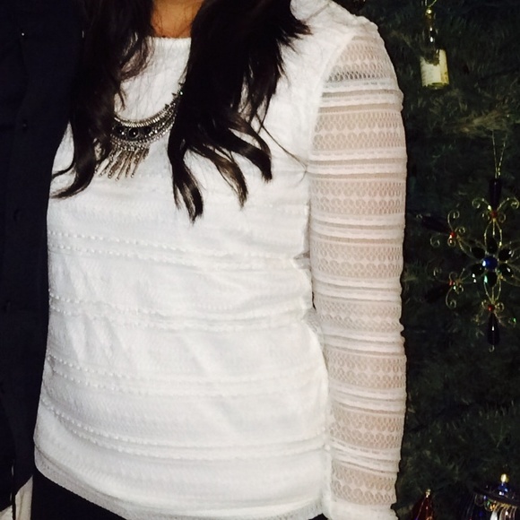 White Lace top