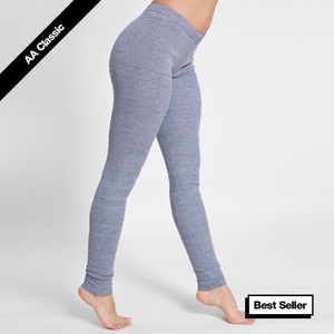 NWOT American Apparel Tri-Blend Rib legging