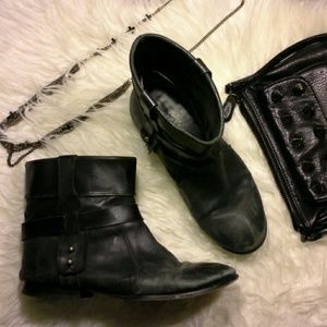 !!!!! FLASH SALE!!!!! Leather Ecote Moto Boots