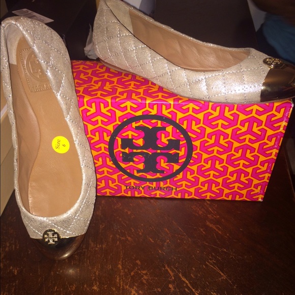 tory burch flats size 6 - Picture 1 of 1