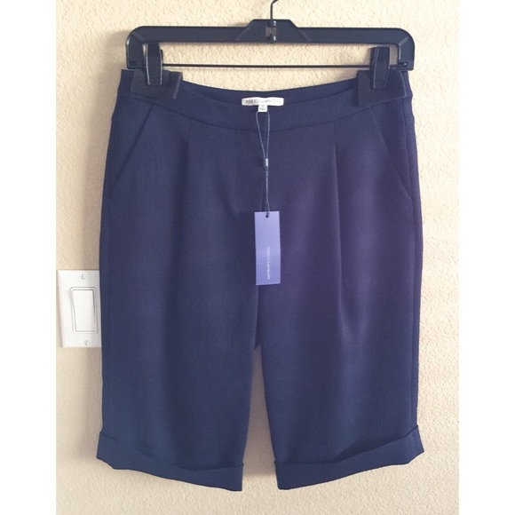 Rebecca Minkoff Navy Shorts - Picture 4 of 4