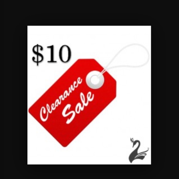 $10 CLEARANCE HAPPENING NOW!