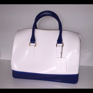 White & Blue Jelly Bag