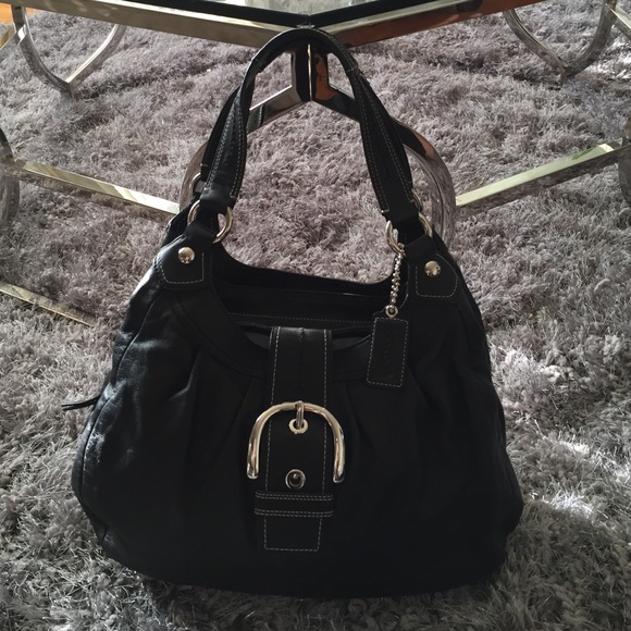 Coach Leather Hobo