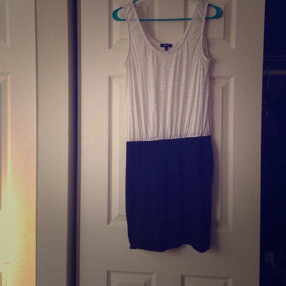 Black and white Express dress