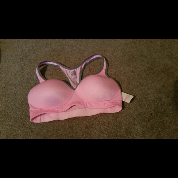Pink Victoria secret sports bra