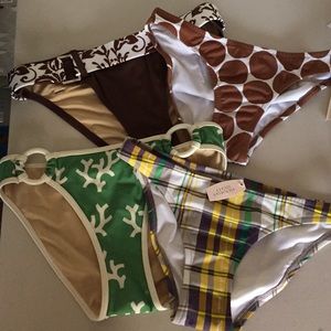 Bundle!! 5 Victoria Secret Bikini Bottoms