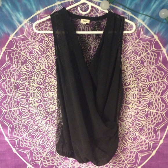 Tobi sheer v neck!! Never worn