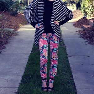 Mossimo | Floral Skinny Jean | Size 3