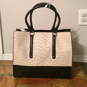 New Emile Jolene Ostrich Handbag