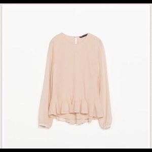Zara blouse (s) nwt
