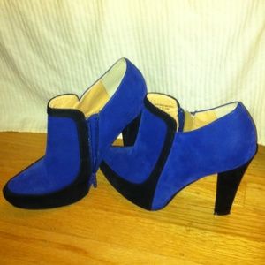 Blue heels