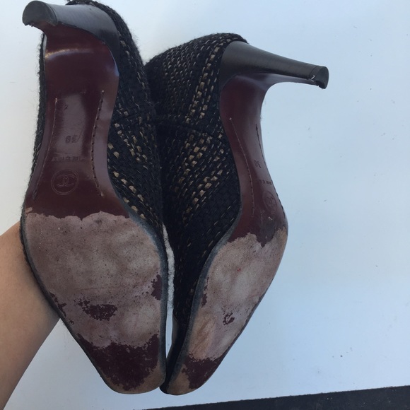 Chanel authentic black ankle boots Sz 8 - Picture 2 of 4