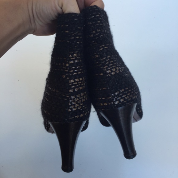 Chanel authentic black ankle boots Sz 8 - Picture 4 of 4