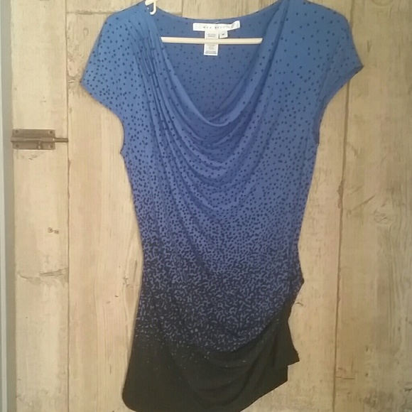 Sexy cowl neck shirt