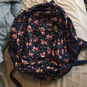 Floral back pack