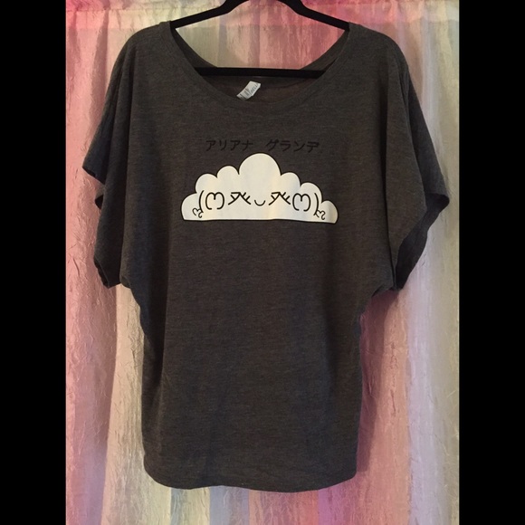 Cloud Emoji Bella Short Sleeve Crewneck Tee