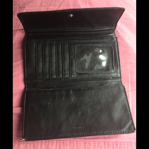 Black Coach Wallet - NWOT - Picture 2 of 3