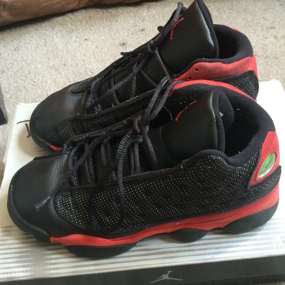 Air jordan retro 13 black and true red ( limited ) - Picture 2 of 4