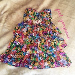 F21 Flower Spring Dress