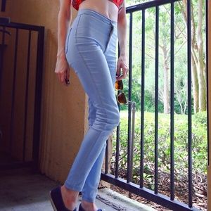 American Apparel Light Denim Easy Jean