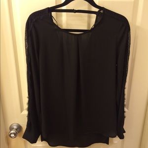 Ro&De lace sleeved long sleeve blouse- medium