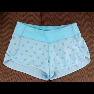 Lululemon speed shorts, 4 way stretch, size 4