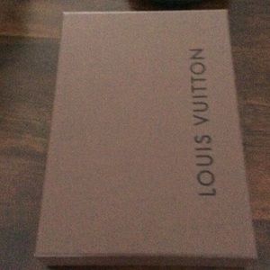 Louis Vuitton brown medium box