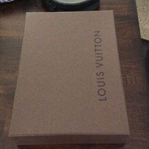 Louis Vuitton brown medium box