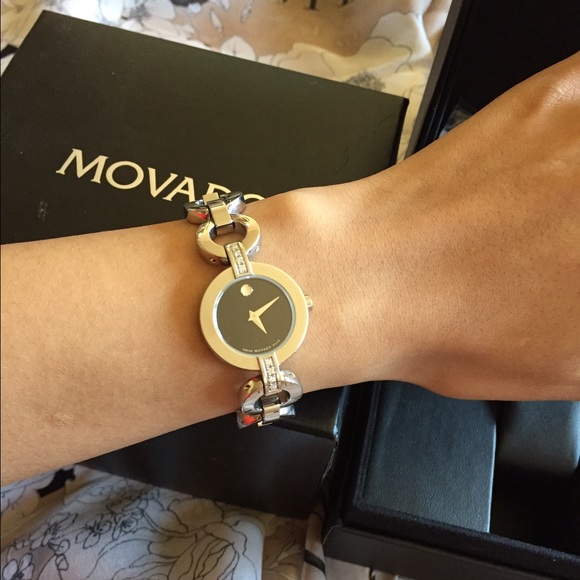 Movado Watch with diamond (SOLD)