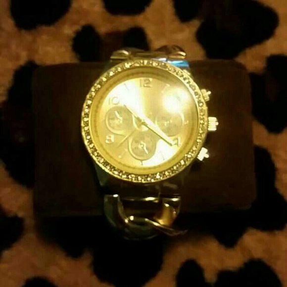 WetSeal Gold Watch