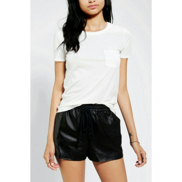 BDG Pocket Crewneck White Tee